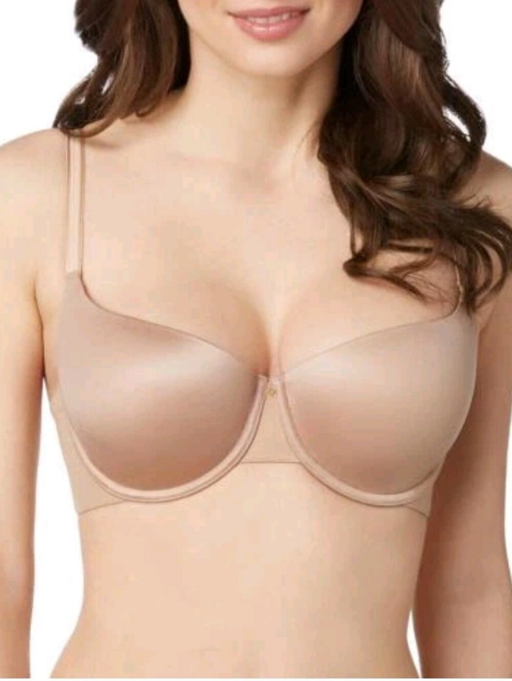 La Mystere Tisha Evolution Contour Underwire Bra Natural Size 36DDD/F NWT Nude